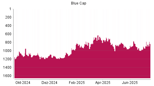 BOTSI®-Advisor Hochstufung Blue Cap von Rang 925 auf ...