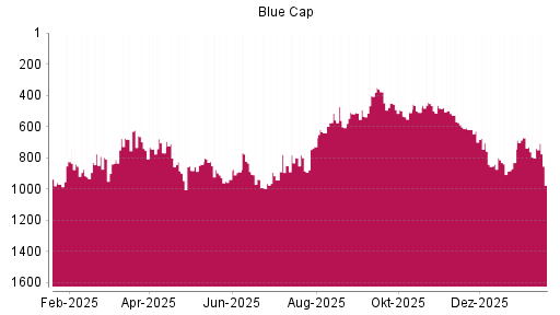 BOTSI®-Advisor Abstufung Blue Cap von Rang 746 auf ...