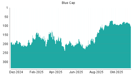 BOTSI®-Advisor Abstufung Blue Cap von Rang 86 auf ...
