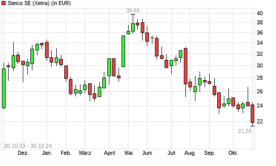 Steico-Aktie mit neuem 12-Monats-Tief